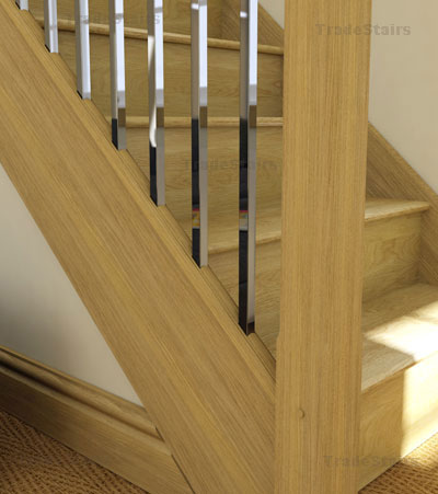Axxys squared metal balusters