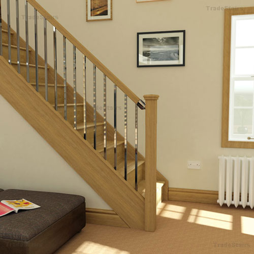 Axxys squared stair railing system