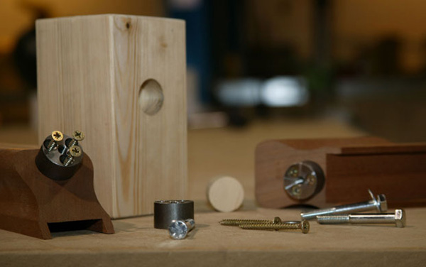 Stelten handrail fixings for timber balustrades