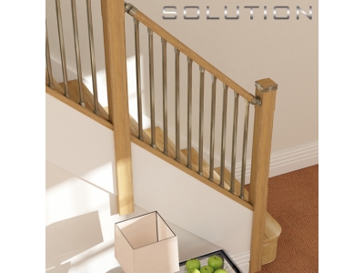 New solution staircasse railing system